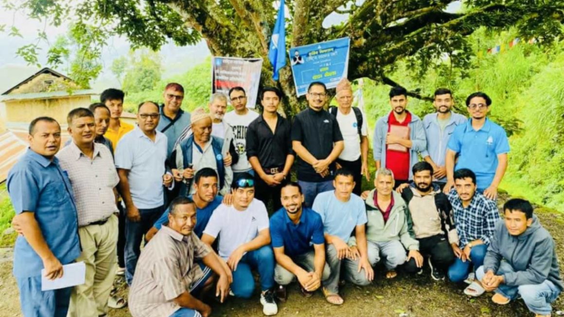 ककनी गाउँपालिका वडा नं. १, ७ र ८ मा रा.स्व.पा.को तदर्थ समिति गठन