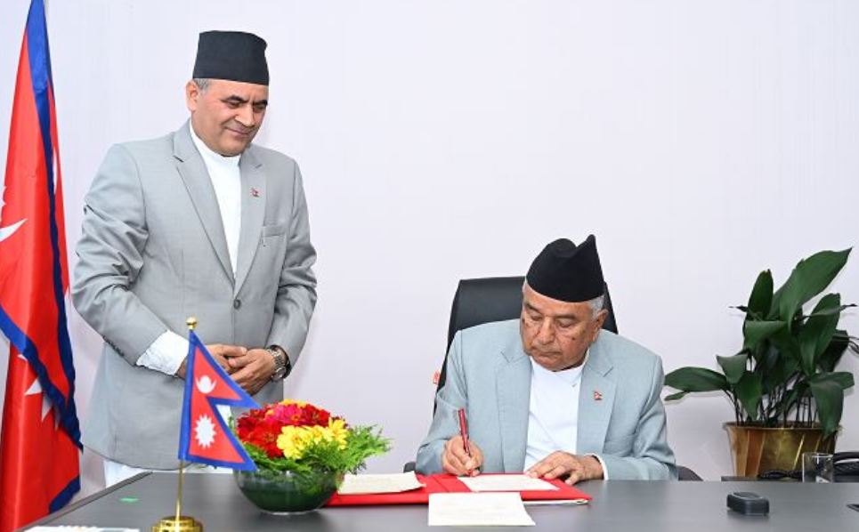 राष्ट्रपतिबाट नागरिकतासम्बन्धी विधेयक प्रमाणीकरण